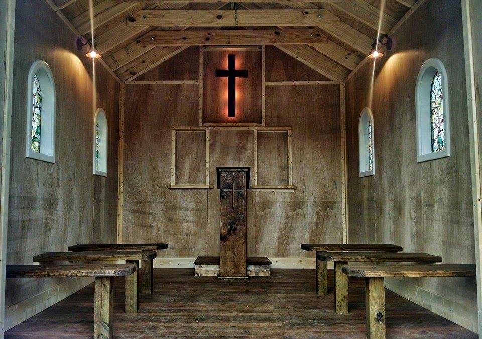 Small chapel interior
